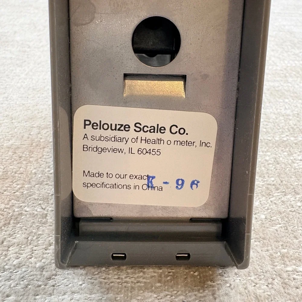 Pelouze Model P1 Postal Scale 16oz Grey Vintage 1995 Manual Office Industrial